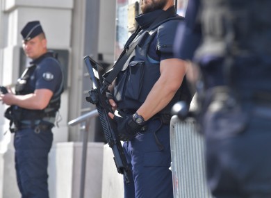 French police in Lille.