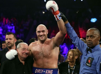 Tyson Fury has hit back at UFC president Dana White.