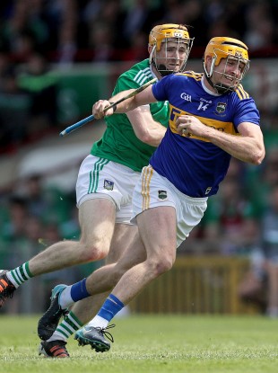 Tipperary's Seamus Callanan and Richie English of Limerick.