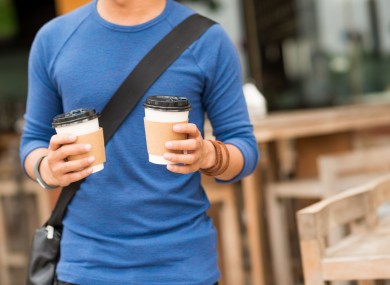 The cost of takeaway coffee would rise if the levy is introduced.