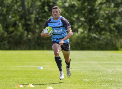 Sexton training with Ulster academy in Newforge.