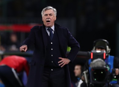 Carlo Ancelotti.