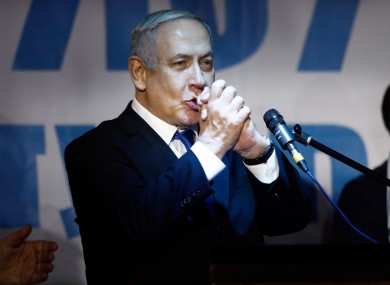 Israeli Prime Minister Benjamin Netanyahu