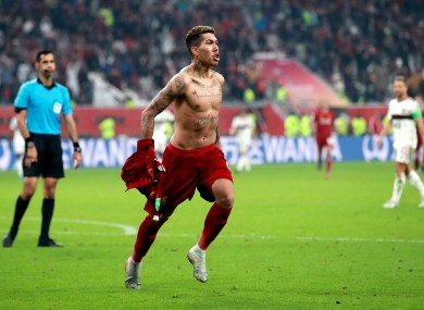 Firmino scored the only goal in a scrappy affair in Doha.