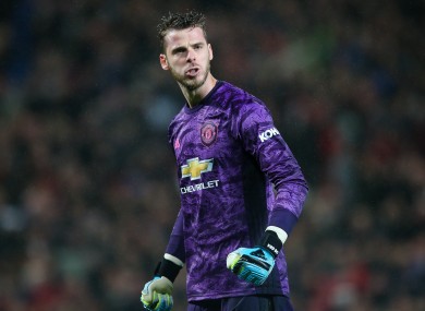 Manchester United goalkeeper David de Gea has consistently impressed over the course of the decade,