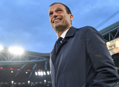 Former Juventus head coach Massimiliano Allegri