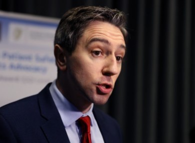 Simon Harris has asked media outlets not to use information from Drinkaware.