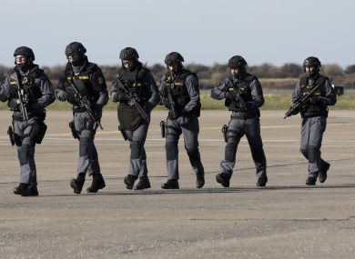 A gardaí and Defence Forces bilateral exercise, file photo.