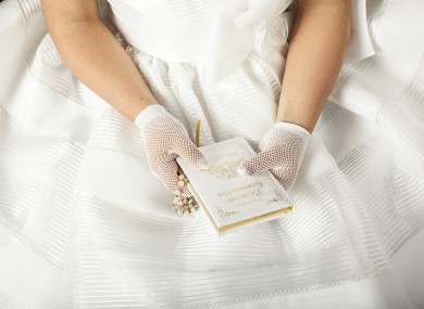 Holy Communion is one of the sacraments which children are prepared for through schools.