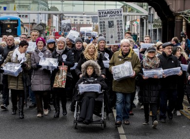 Stardust activists delivering 48,000 signatures to the Attorney General in November 2018.