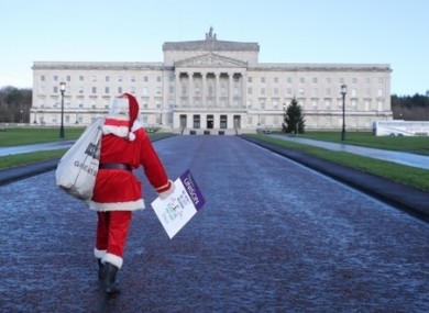Pre-Christmas talks to restore Stormont have so far failed to yield results.