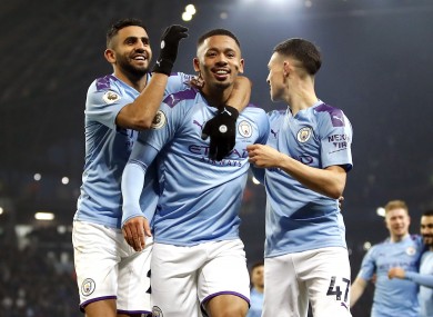 Jesus: Brazilian sees Everton come unstuck again.