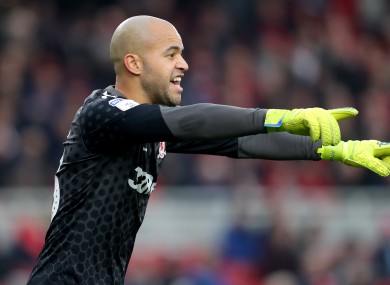 Randolph: £4m move back to the Premier League.