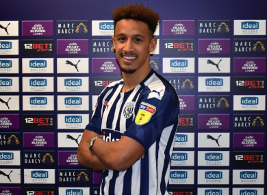 West Brom unveiled Robinson this morning.