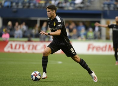 Teenager Gio Reyna.