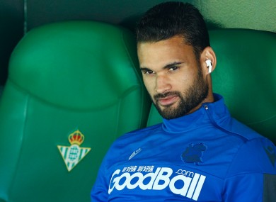 Willian Jose of Real Sociedad (file pic).