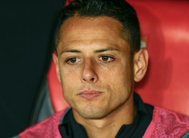 Javier Hernandez (file pic).