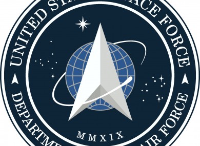 The US Space Force logo.