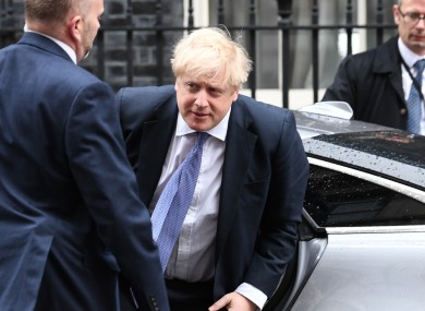 File photo of Boris Johnson.
