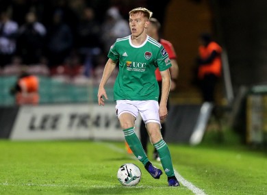 Cork City's Alec Byrne.