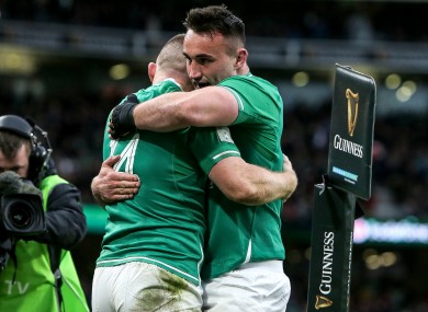 Ronan Kelleher (R) is among the 13 players who will be available for his province this week.