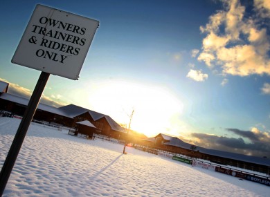 Punchestown Racecourse (file pic).