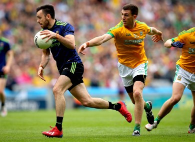 Kevin McLoughlin is one of the Mayo players brought in to start against Meath.