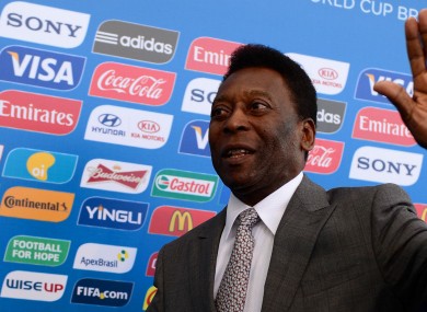Pele, pictured in 2013.