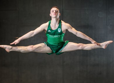 Gold medal hope Rhys McClenaghan.