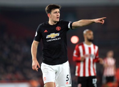 Harry Maguire was the headline signing for Manchester United last summer.