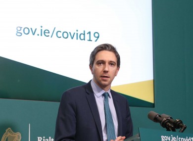 Health Minister Simon Harris