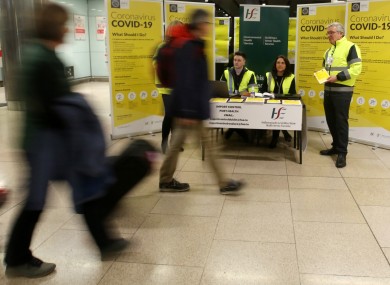 Environmental Health Service HSE team at Dublin Airport.