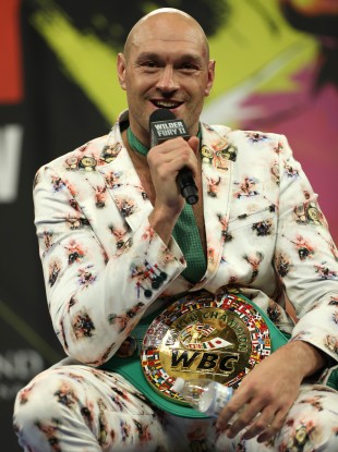 Tyson Fury (file pic).