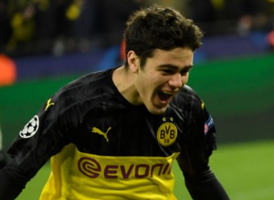 Giovanni Reyna (file pic).