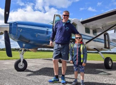 Kacper Kacprzak and UK pilot Niall Bowditch