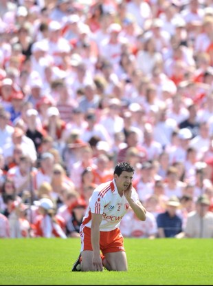 PJ Quinn during the Ulster SFC in 2009.