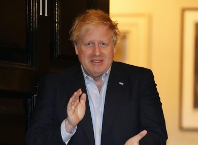 File photo of Boris Johnson.