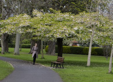 Some typically mild and changeable April weather is being predicted.