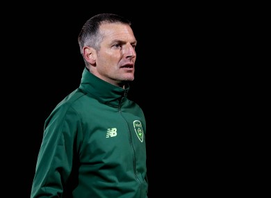 Jim Crawford was appointed as Ireland U21 manager last week.