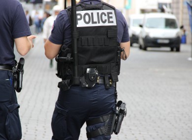 File photo - French police