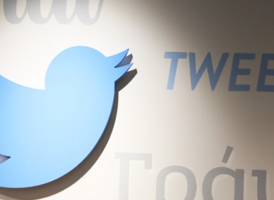 A wall design in Twitter’s Dublin office.