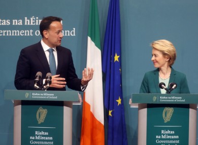 Leo Varadkar expressed support for coordinated approach at EU level to lifting restrictions on travel.
