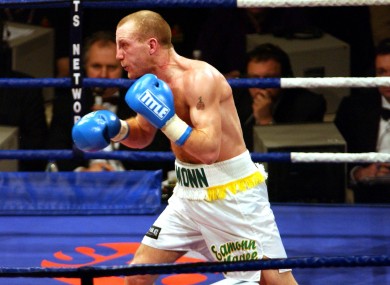 Ireland's Eamonn Magee pictured competing in 2002.