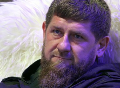 Ramzan Kadyrov, head of the Russian republic Chechnya.