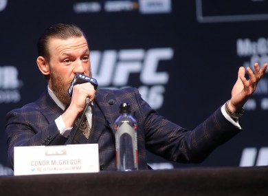 McGregor has been called out by Dos Anjos.