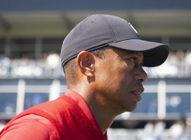 Tiger Woods (file pic).