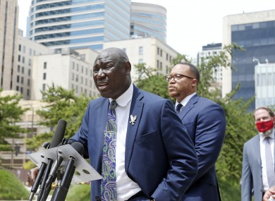 Ben Crump announced a civil lawsuit against the city of Minneapolis.