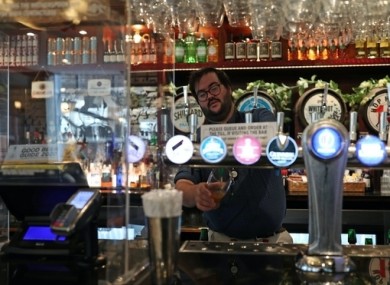 The Shakespeares Head pub in Holborn, London, opened this morning.