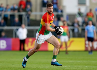 Moving on: Carlow's Daniel St Ledger.