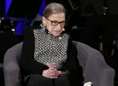 Supreme Court Justice Ruth Bader Ginsburg released a statement this evening.
